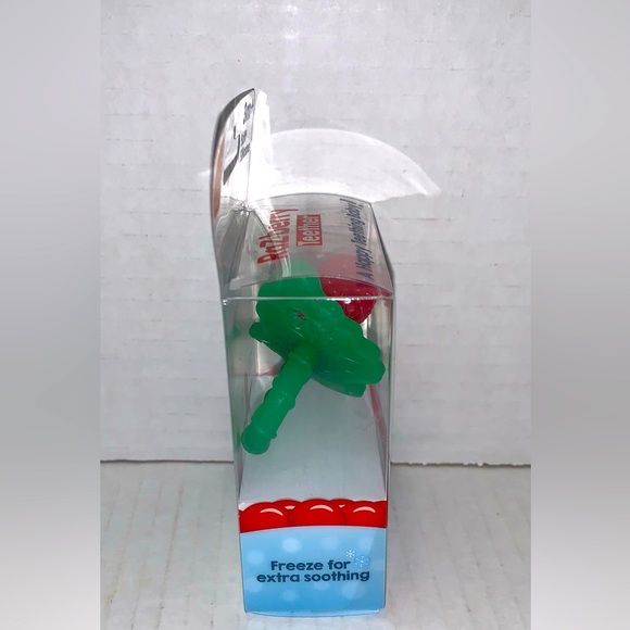 Raz-berry Teether, 3 Monthst, Green/Red, 1 Count - Picture 5 of 5